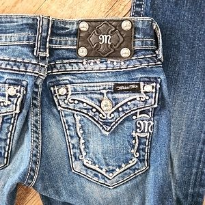 Miss Me jeans size 25 boot cut.